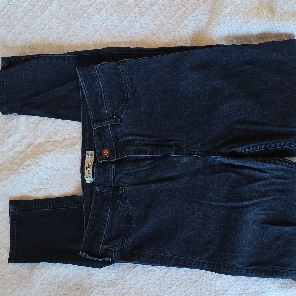 Hollister Dark Wash Jean Leggings